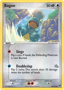 Bagon #52 Pokémon Card from Pokemon Arceus Set 