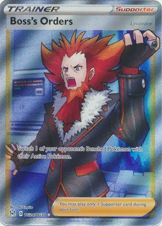 Boss's Orders #TG24 from Lost Origin Pokémon card set
