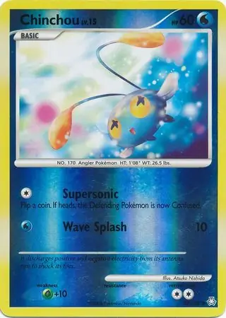 Chinchou [Reverse Holo] #87 Pokémon Card from Pokemon Legends Awakened Set 
