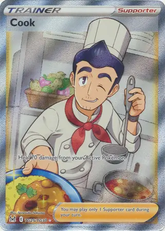 Cook #TG25 from Lost Origin Pokémon card set