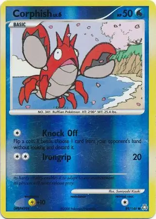 Corphish [Reverse Holo] #89 Pokémon Card from Pokemon Legends Awakened Set 