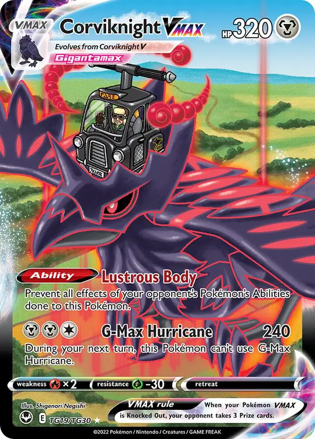 Corviknight VMAX #TG19 Pokémon Card from Pokemon Japanese Paradigm Trigger Set