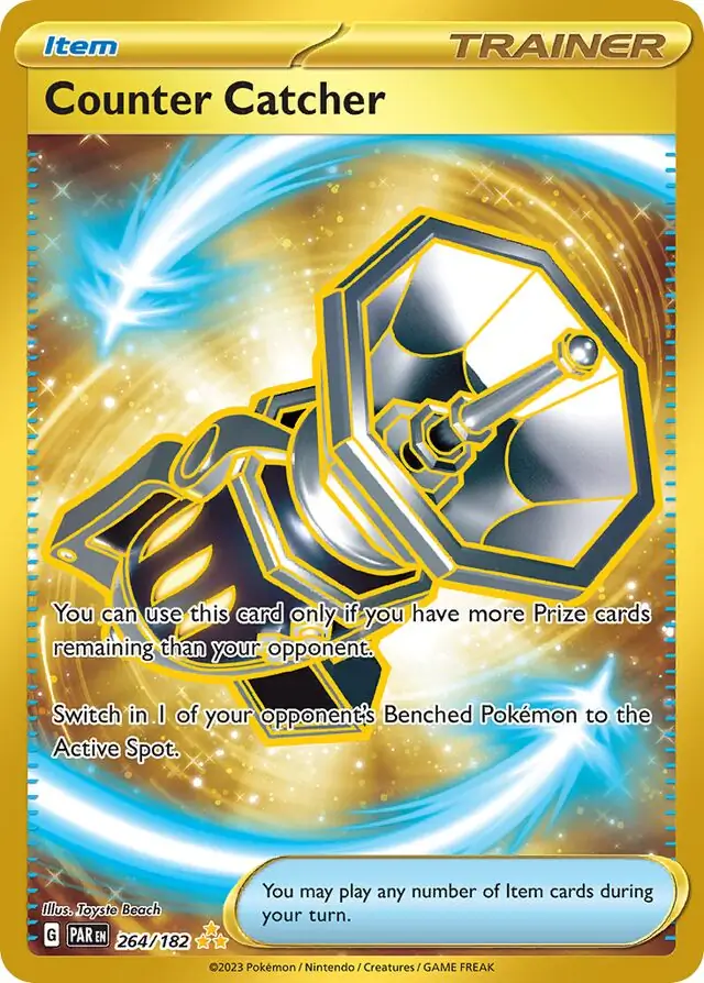Counter Catcher #264 from Paradox Rift Pokémon card set
