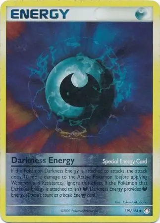 Darkness Energy [Reverse Holo] #119 from Mysterious Treasures Pokémon card set
