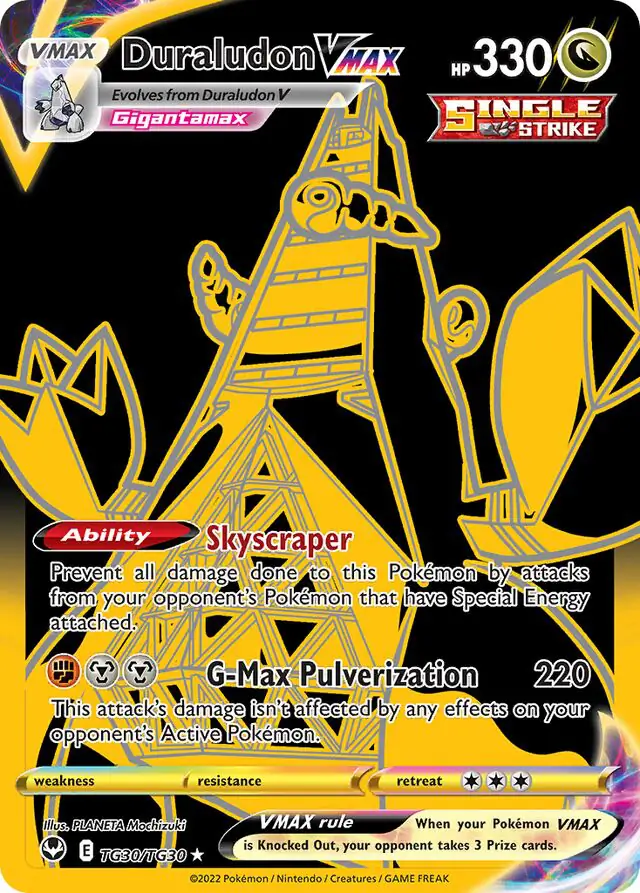 Duraludon VMAX #TG30 Pokémon Card from Pokemon Japanese Paradigm Trigger Set