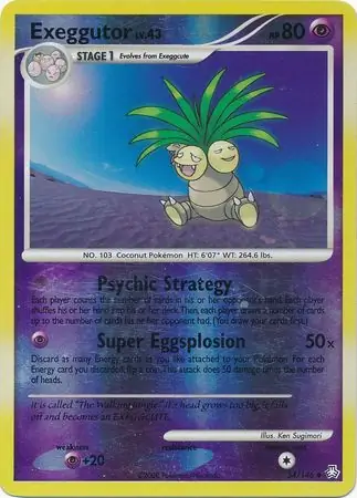 Exeggutor [Reverse Holo] #54 Pokémon Card from Pokemon Legends Awakened Set 