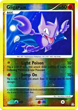Gligar [Reverse Holo] #94 Pokémon Card from Pokemon Legends Awakened Set 