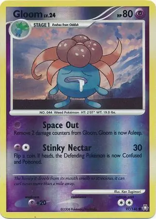 Gloom [Reverse Holo] #97 from Legends Awakened Pokémon card set