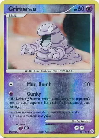 Grimer [Reverse Holo] #88 Pokémon Card from Pokemon Scarlet & Violet 151 Set 