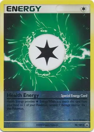 Health Energy [Reverse Holo] #94 Pokémon Card from Pokemon Majestic Dawn Set 