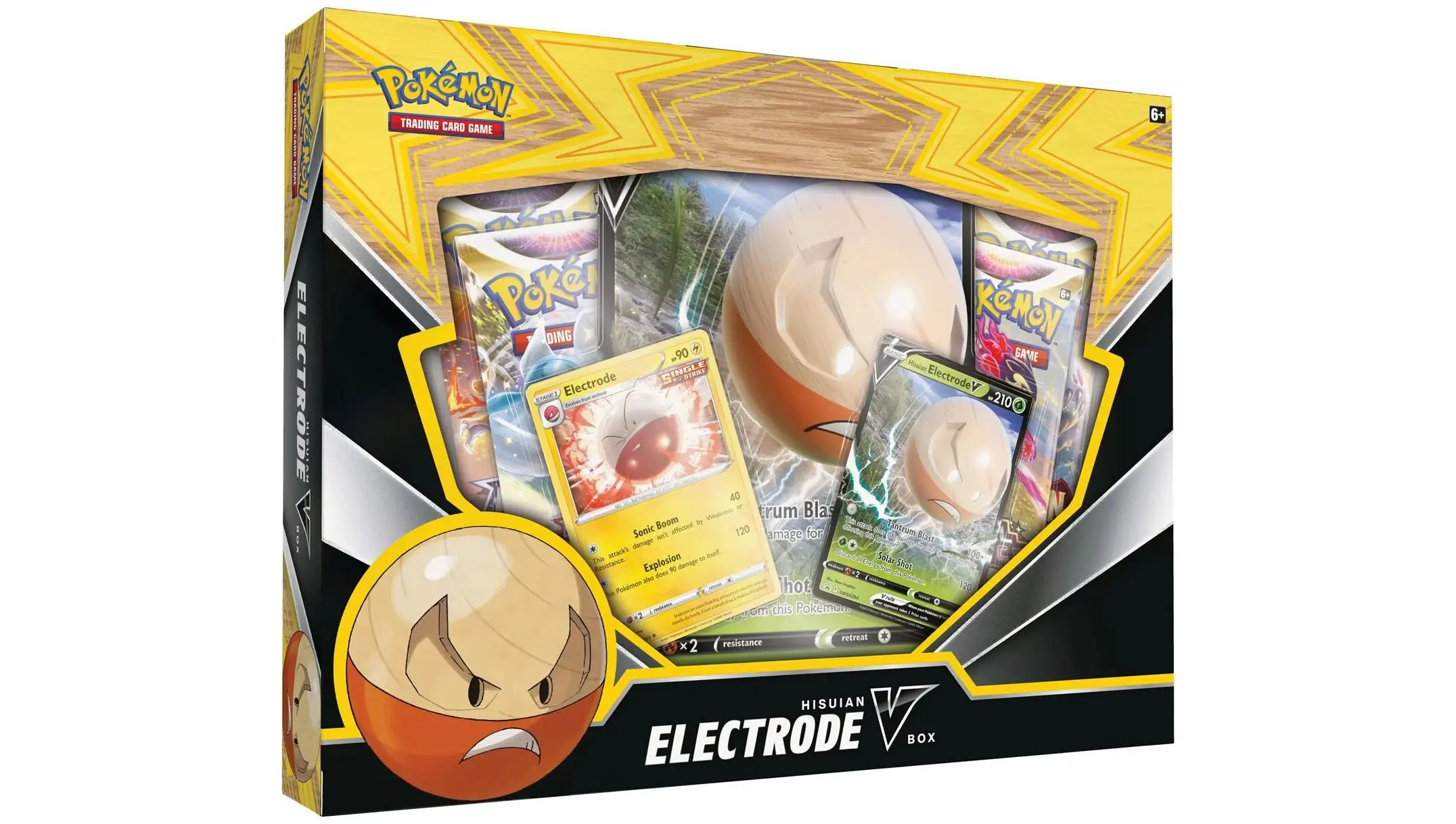 Hisuian Electrode V Box Pokémon Card from Pokemon Astral Radiance Set