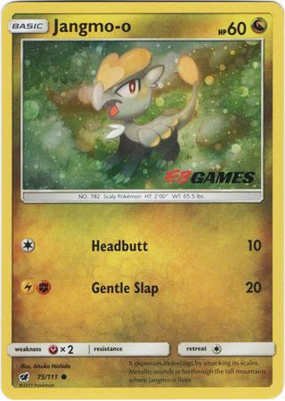 Jangmo-O [EB Games] #75 from Crimson Invasion Pokémon card set