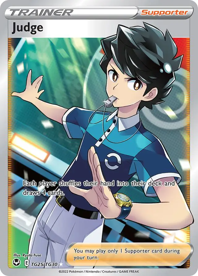 Judge #TG25 Pokémon Card from Pokemon Japanese Paradigm Trigger Set