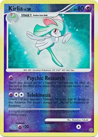 Kirlia [Reverse Holo] #53 Pokémon Card from Pokemon Ancient Origins Set 
