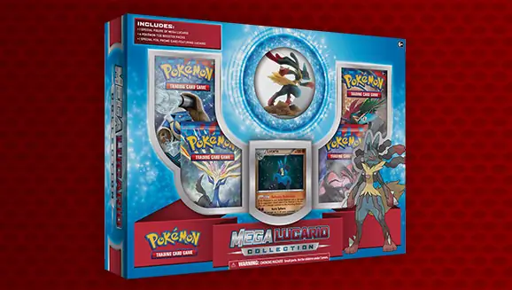 Mega Lucario Collection Box from Xy Pokémon card set