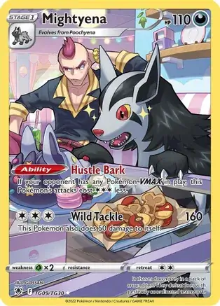 Mightyena #TG09 Pokémon Card from Pokemon Astral Radiance Set