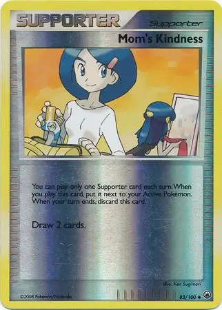 Mom's Kindness [Reverse Holo] #83 from Majestic Dawn Pokémon card set