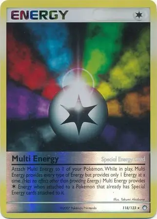 Multi Energy [Reverse Holo] #118 from Mysterious Treasures Pokémon card set