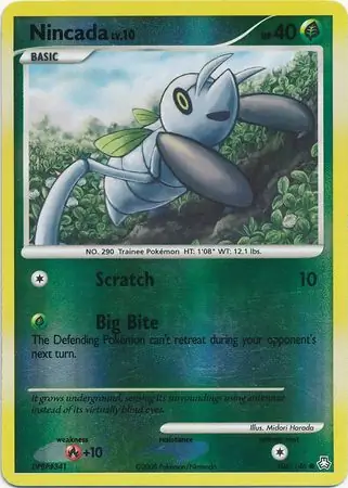 Nincada [Reverse Holo] #108 Pokémon Card from Pokemon Legends Awakened Set 