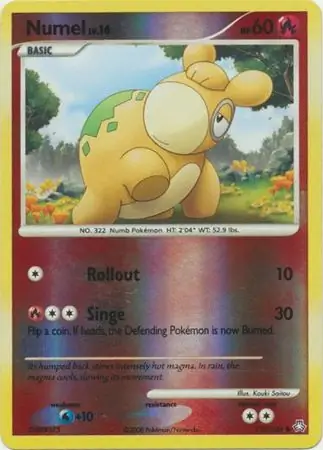 Numel [Reverse Holo] #110 Pokémon Card from Pokemon Legends Awakened Set 
