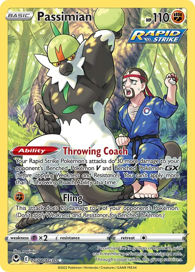 Passimian #TG08 Pokémon Card from Pokemon Japanese Paradigm Trigger Set