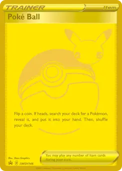 Poke Ball #SWSH146 from Celebrations Pokémon card set