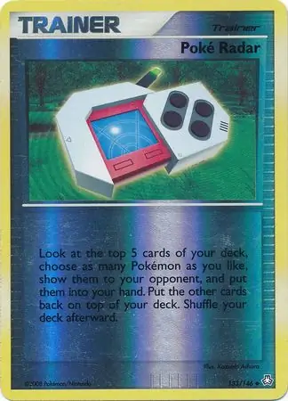 Poke Radar [Reverse Holo] #133 Pokémon Card from Pokemon Legends Awakened Set 