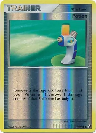 Potion [Reverse Holo] #92 Pokémon Card from Pokemon Stormfront Set 