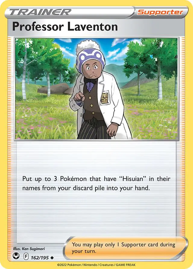 Professor Laventon [Professor Program] #162 from Silver Tempest Pokémon card set