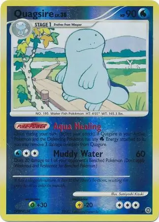 Quagsire [Reverse Holo] #60 from Secret Wonders Pokémon card set