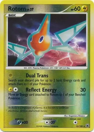 Rotom [Reverse Holo] #13 from Majestic Dawn Pokémon card set