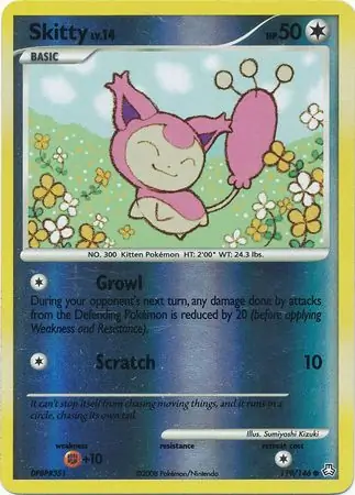 Skitty [Reverse Holo] #119 from Legends Awakened Pokémon card set