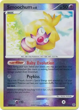 Smoochum [Reverse Holo] #67 from Secret Wonders Pokémon card set
