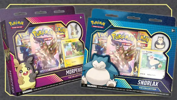Snorlax Pin Collection Pokémon Card from Pokemon Sword & Shield Set
