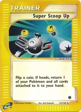 Super Scoop Up [Reverse Holo] #151 Pokémon Card from Pokemon Expedition Set 