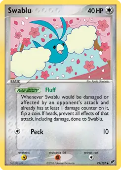 Swablu #79 Pokémon Card from Pokemon Crimson Invasion Set