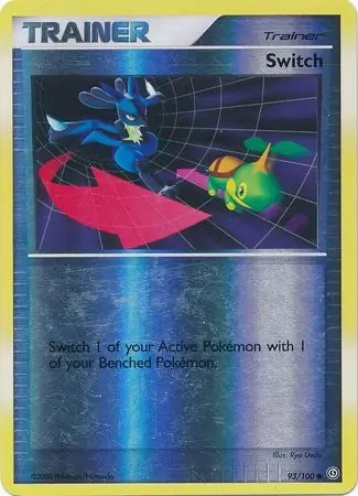 Switch [Reverse Holo] #93 Pokémon Card from Pokemon Stormfront Set 